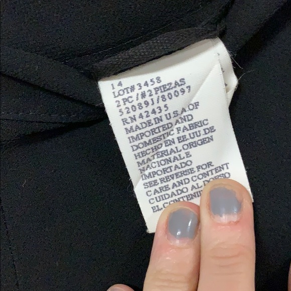 Two Piece Vintage pant and Top Set - Picture 3 of 7